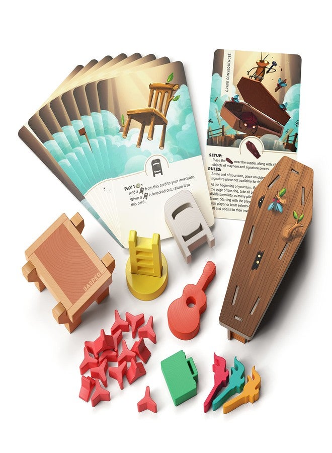 BOARD GAME TABLES.COM كابوتو سومو: فوضى عارمة - إضافة للعبة كابوتو سومو الأساسية - من 2 إلى 4 لاعبين - مدة اللعب 20 دقيقة - Image 3